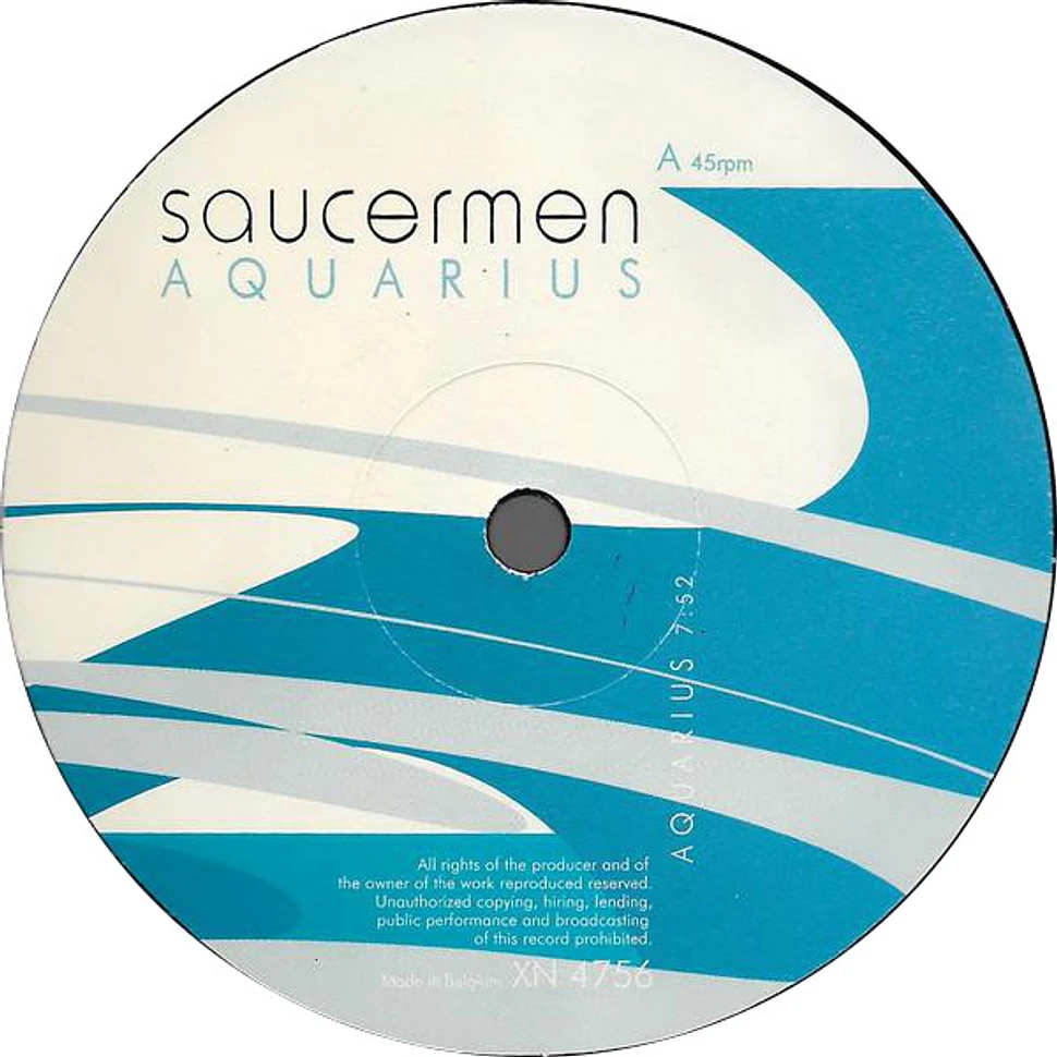 Saucermen - Aquarius