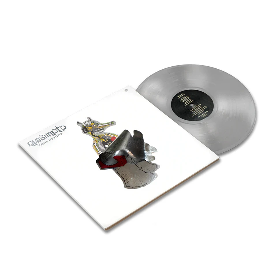 Quasimoto - Yessir Whatever w/ Silver Peel-Off Sticker