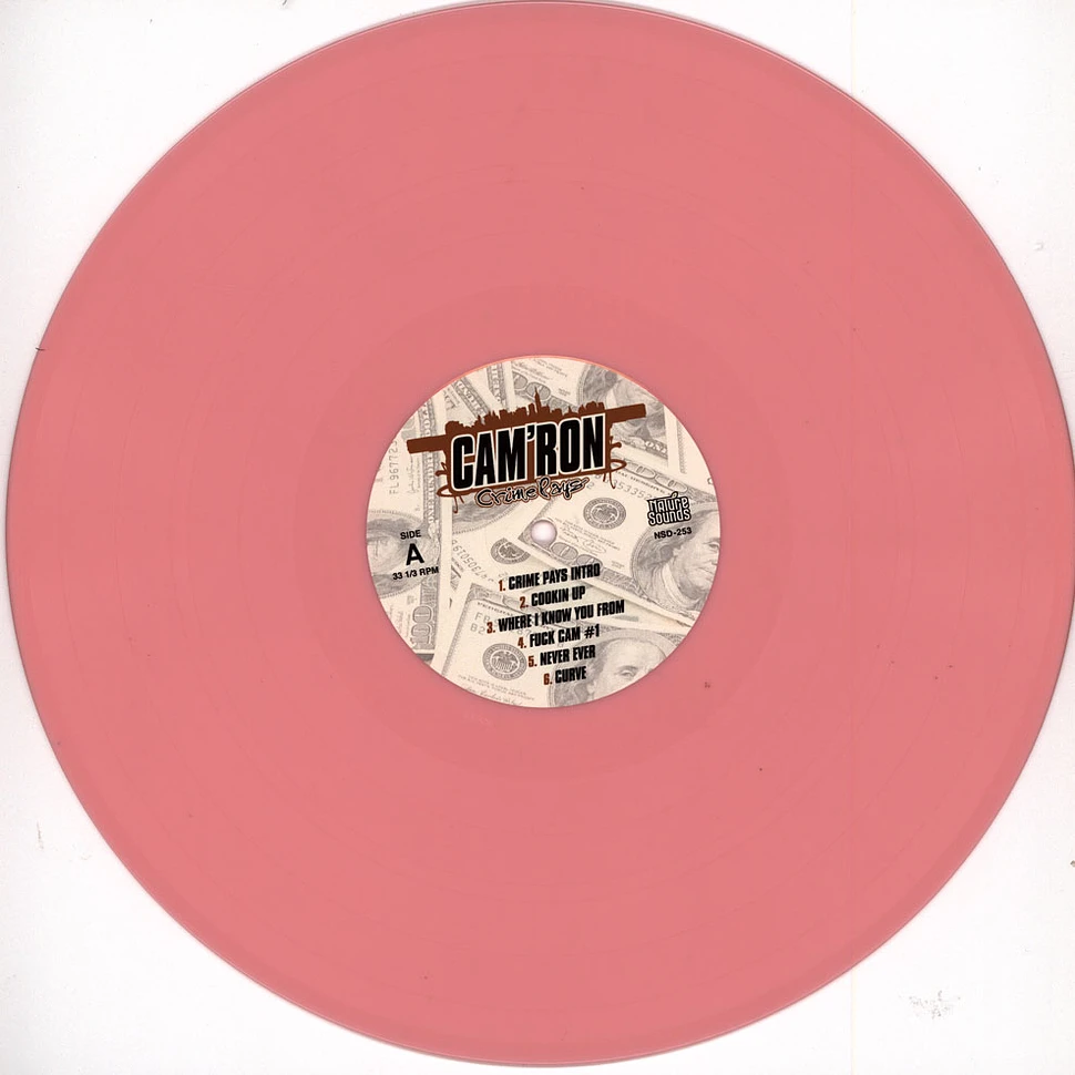 Cam'ron - Crime Pays HHV Exclusive Pink Vinyl Edition