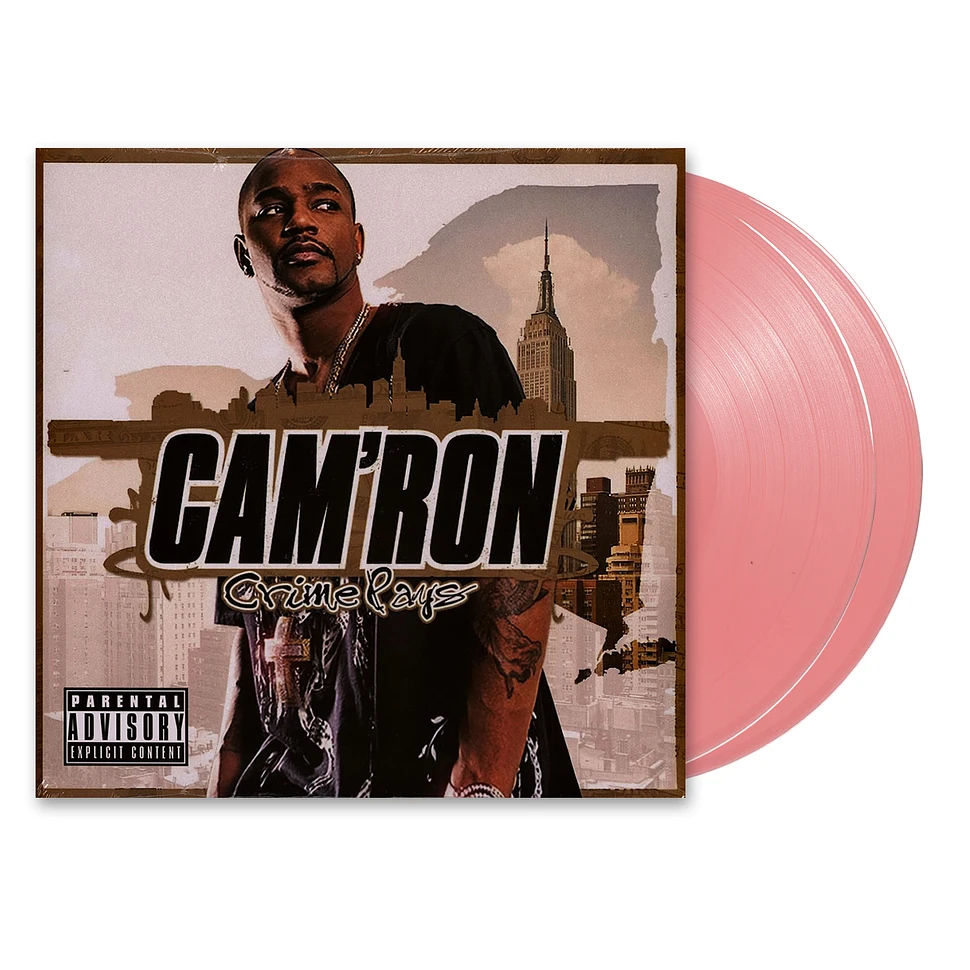 Cam'ron - Crime Pays HHV Exclusive Pink Vinyl Edition