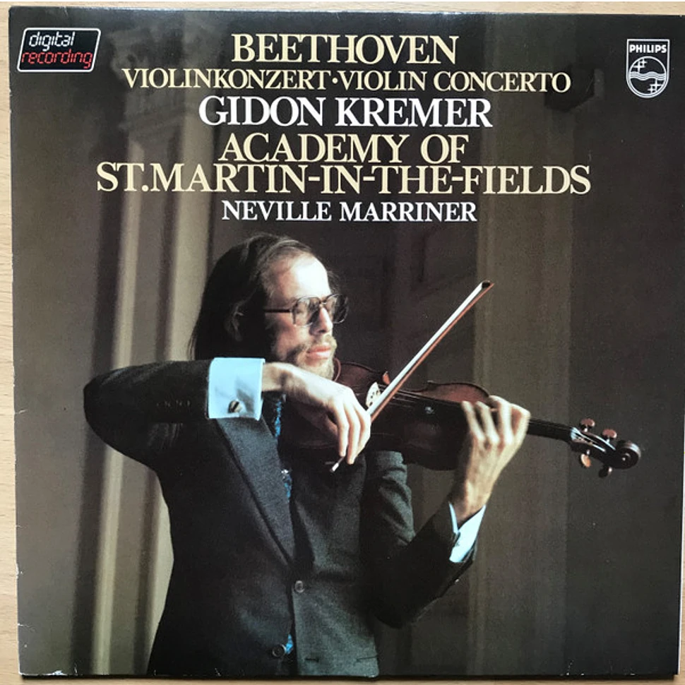 Ludwig van Beethoven - Gidon Kremer, The Academy Of St. Martin-in-the-Fields, Sir Neville Marriner - Violinkonzert • Violin Concerto