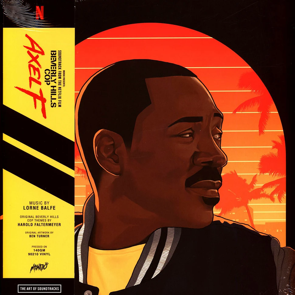 V.A. - OST Beverly Hills Cop: Axel F (Soundtrack From The Netflix Film) Black & Yellow Splatter Vinyl Edition