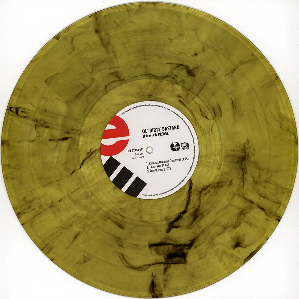 Ol' Dirty Bastard - N***A Please 25th Anniversary Yellow Smoke & Clear Smoke Vinyl Edition