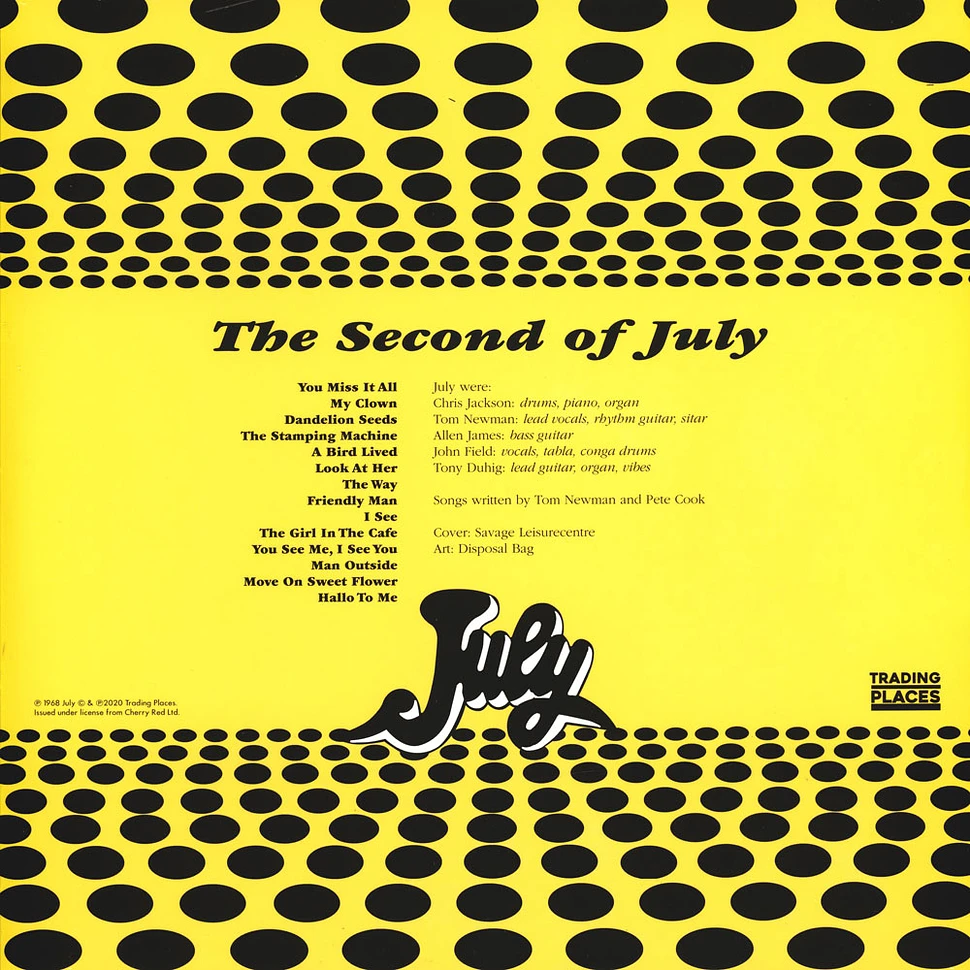 July - The Second Of July