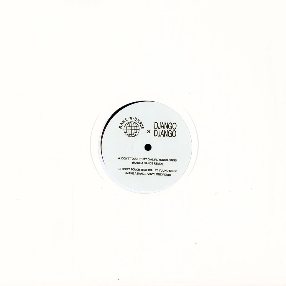 Django Django - Don't Touch That Dial (Make A Dance Remixes) Blue Vinyl Edition