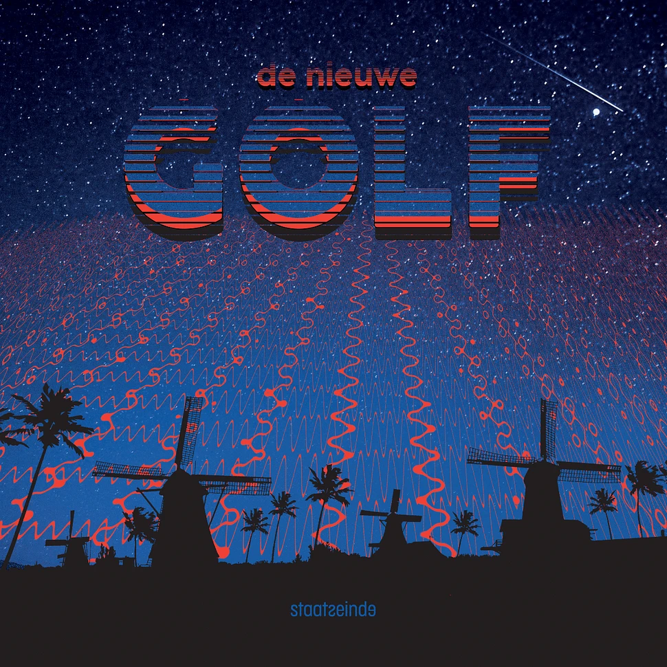 Staatseinde - De Nieuwe Golf 2025 Red Vinyl Repress Edition