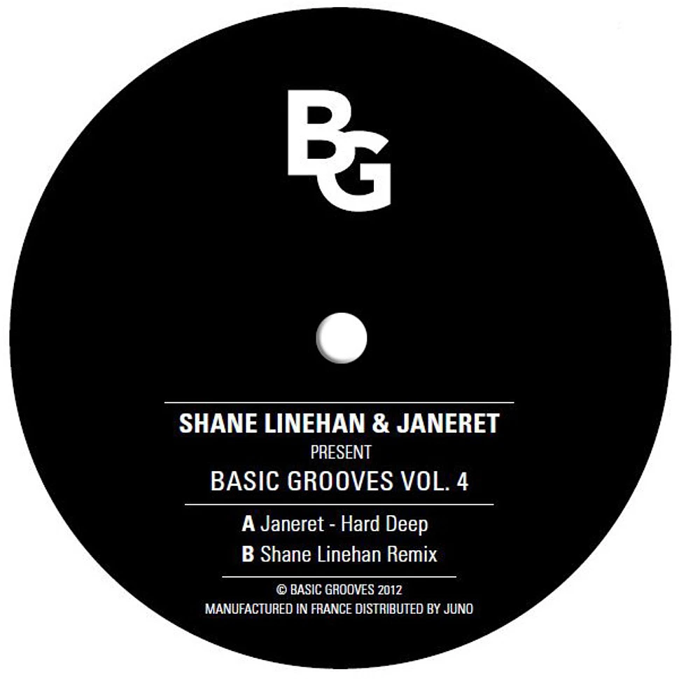 Shane Linehan & Janeret - Basic Grooves Vol. 4