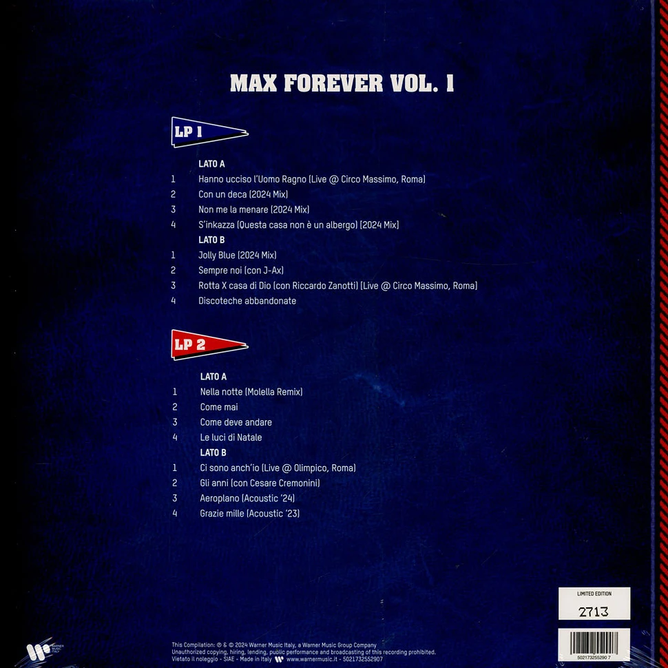 Max Pezzali - Max Forever Volume 1