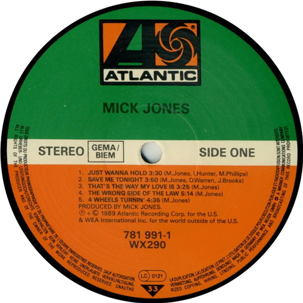 Mick Jones - Mick Jones