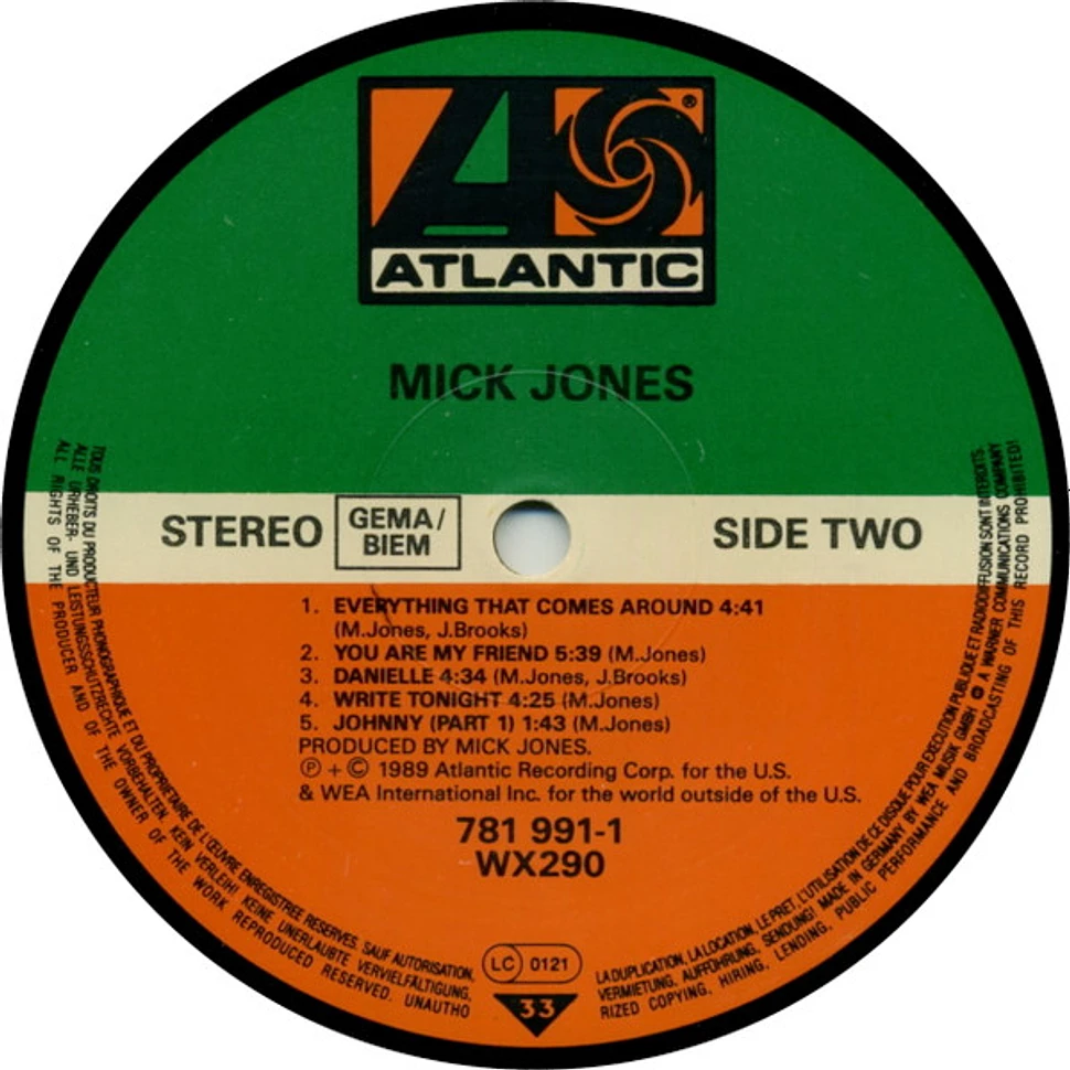 Mick Jones - Mick Jones