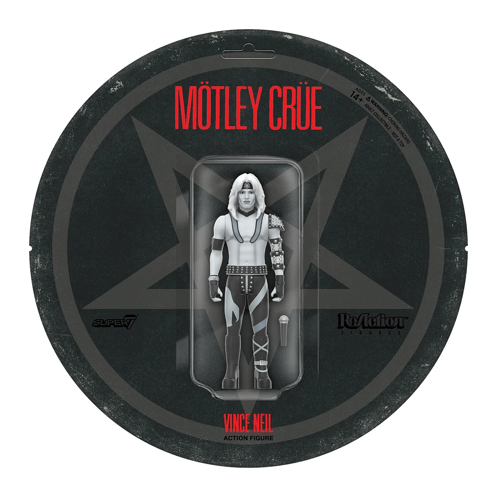 Mötley Crüe - Vince Neil (Shout At The Devil - Black & White) - ReAction Figure