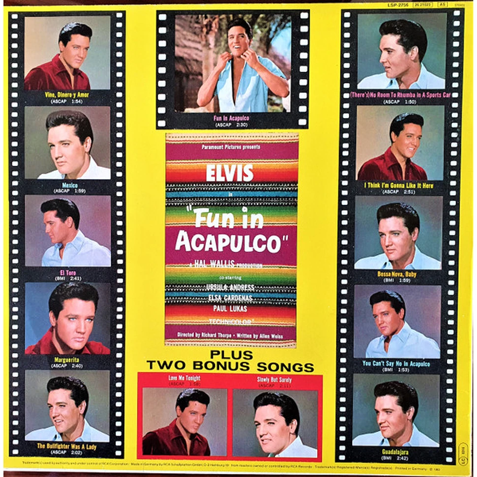 Elvis Presley - Fun In Acapulco