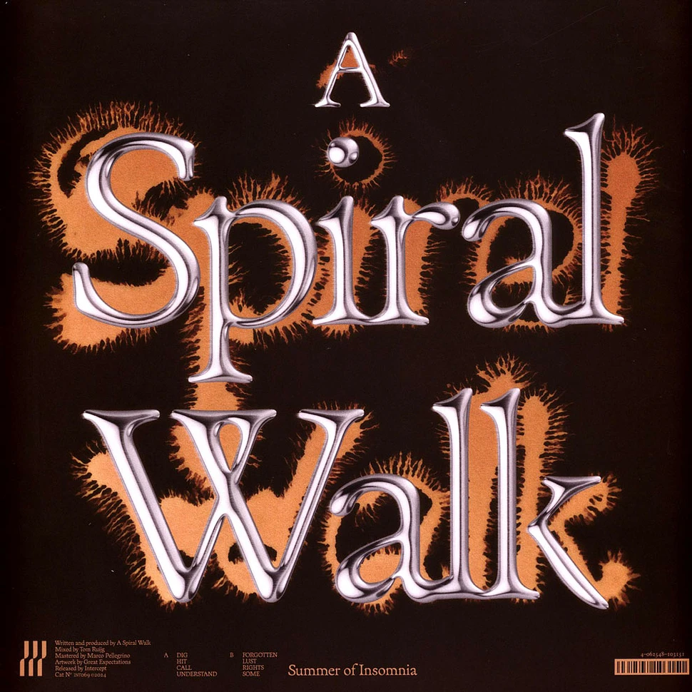 A Spiral Walk - Summer Of Insomnia Transparent Grey Vinyl Edition