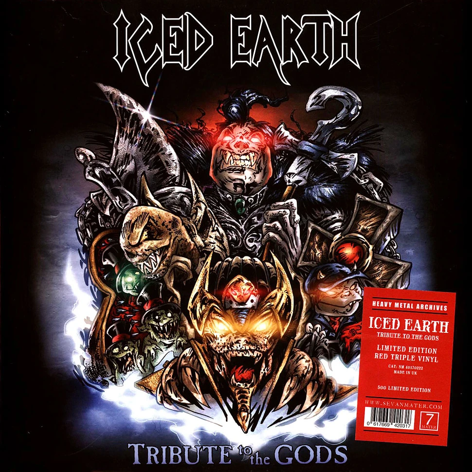 Iced Earth - Tribute To The Gods Red Vinyl Edition