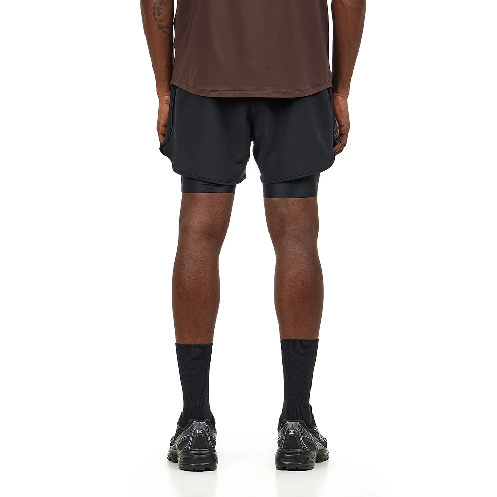 District Vision - Layered Pocketed Trail Shorts