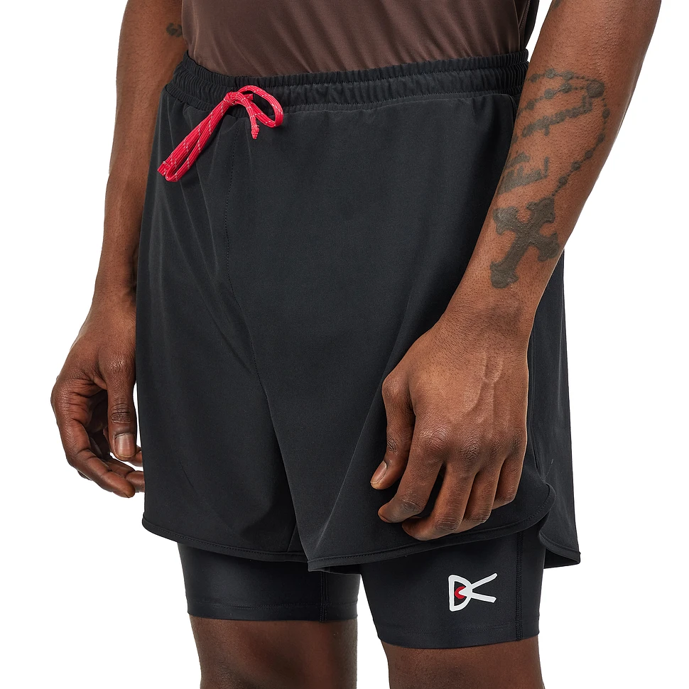 District Vision - Layered Pocketed Trail Shorts