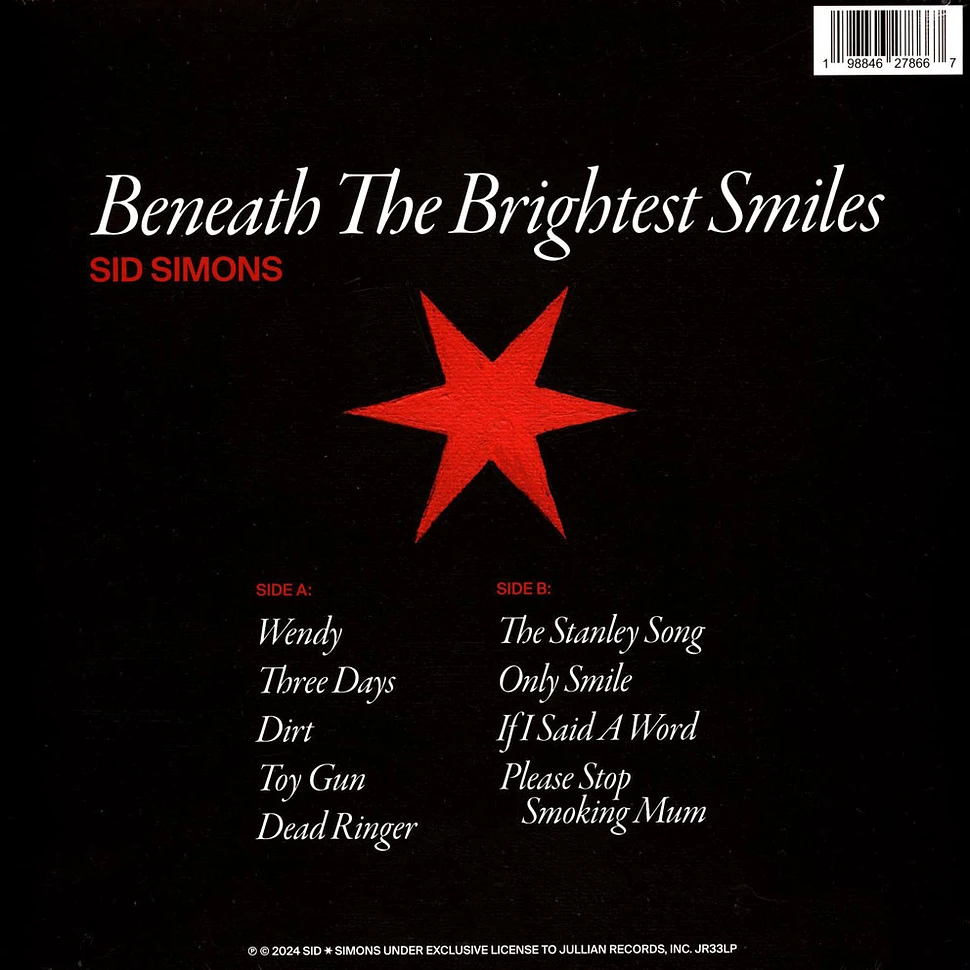 Sid Simons - Beneath The Brightest Smiles