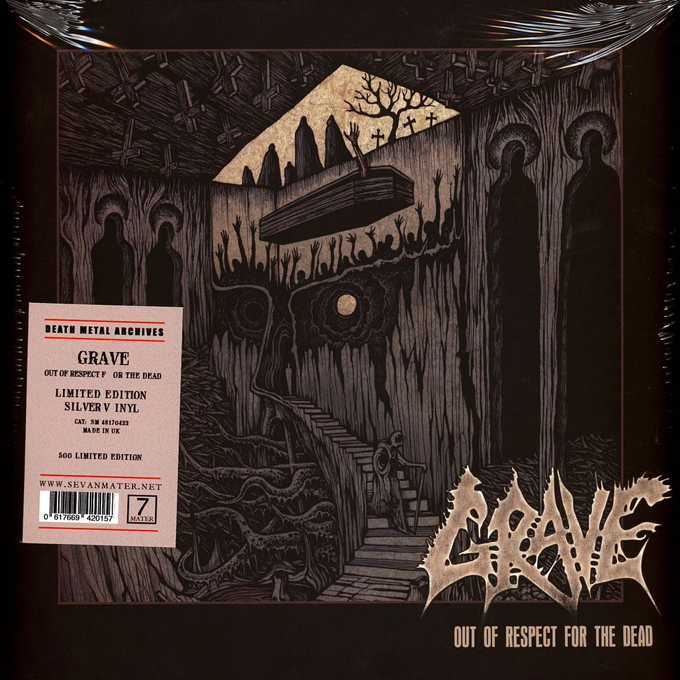 Grave - Out Of Respect For The Dead Silver Vinyl Edition