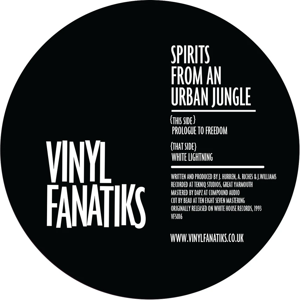 Spirits From An Urban Jungle - Prologue To Freedom / White Lightning