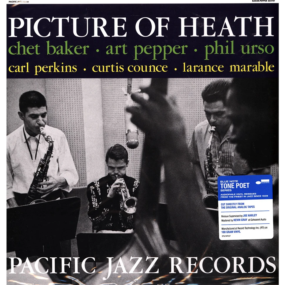 Chet Baker, Art Pepper, Phil Urso - Picture Of Heath Tone Poet Vinyl Edition