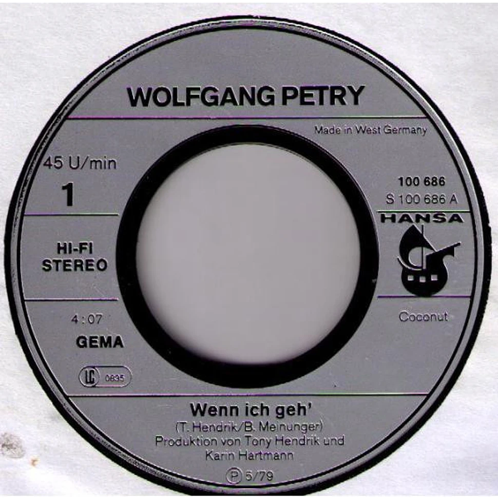 Wolfgang Petry - Wenn Ich Geh'