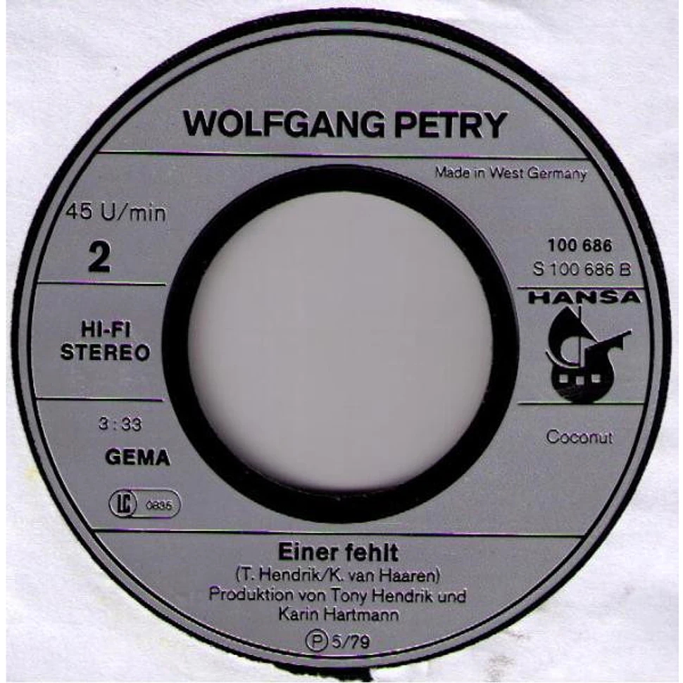 Wolfgang Petry - Wenn Ich Geh'