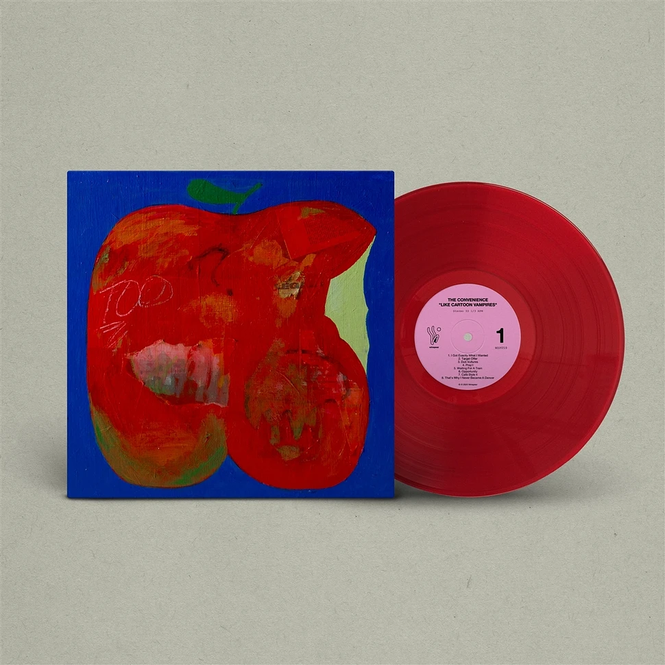 The Convenience - Like Cartoon Vampires Transparent Red Vinyl Edition