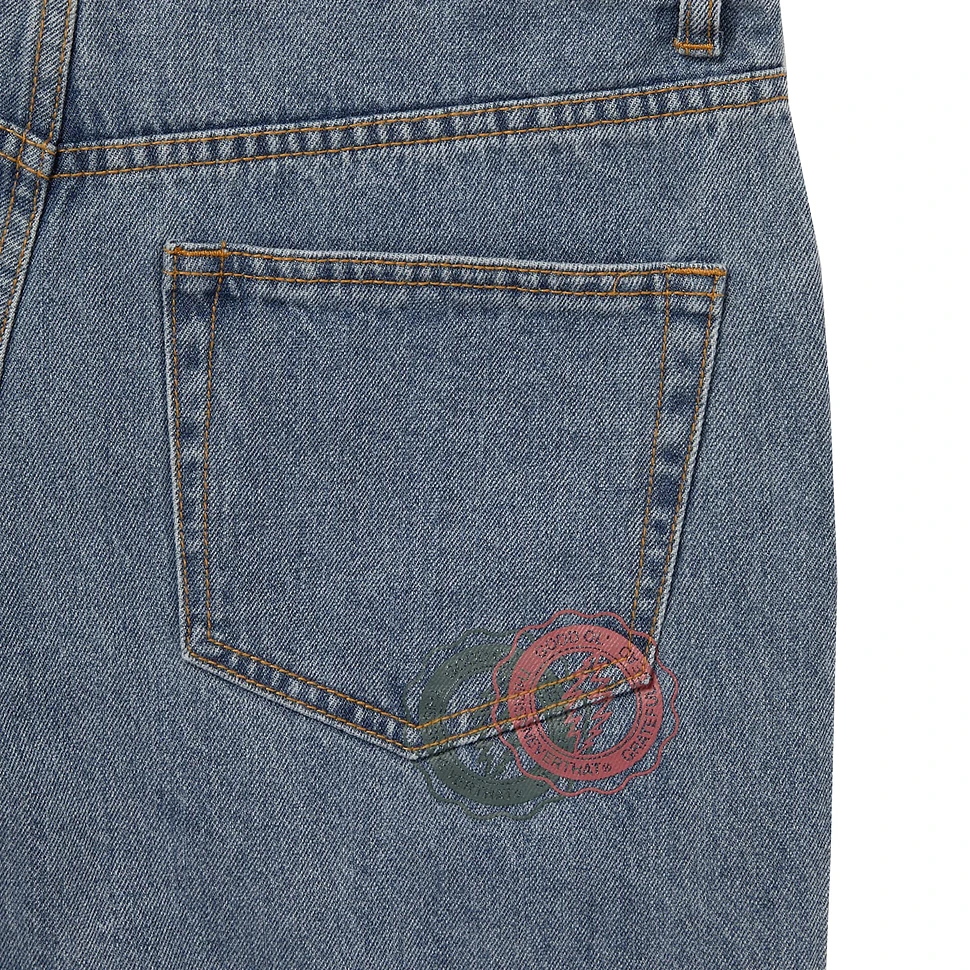 thisisneverthat x Grateful Dead - GD Overlap Lightning Denim Short