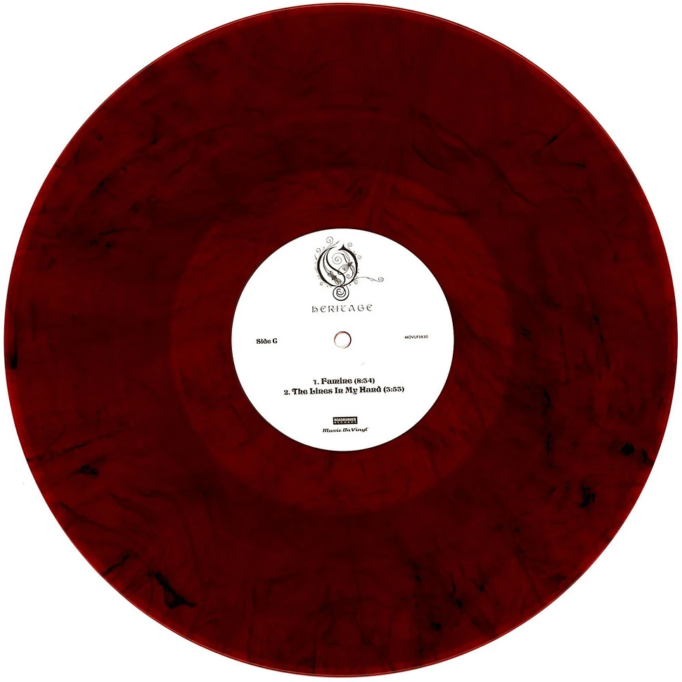 Opeth - Heritage Black & Red Marbled Vinyl Edition