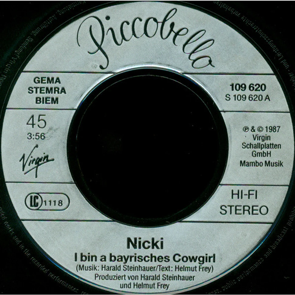 Nicki - I Bin A Bayrisches Cowgirl