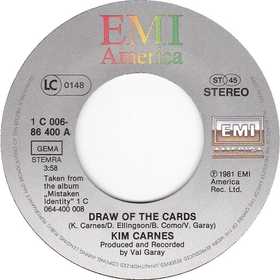 Kim Carnes - Draw Of The Cards