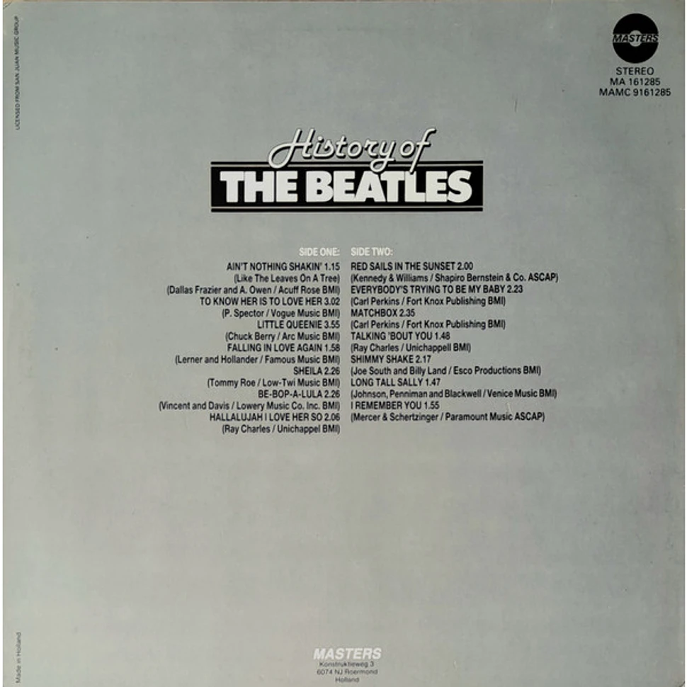 The Beatles - History Of The Beatles