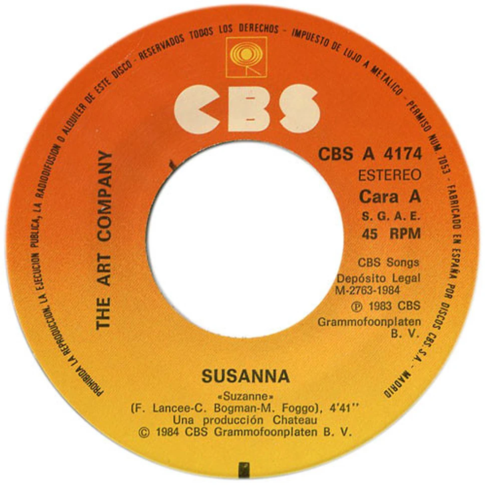 The Art Company - Susanna