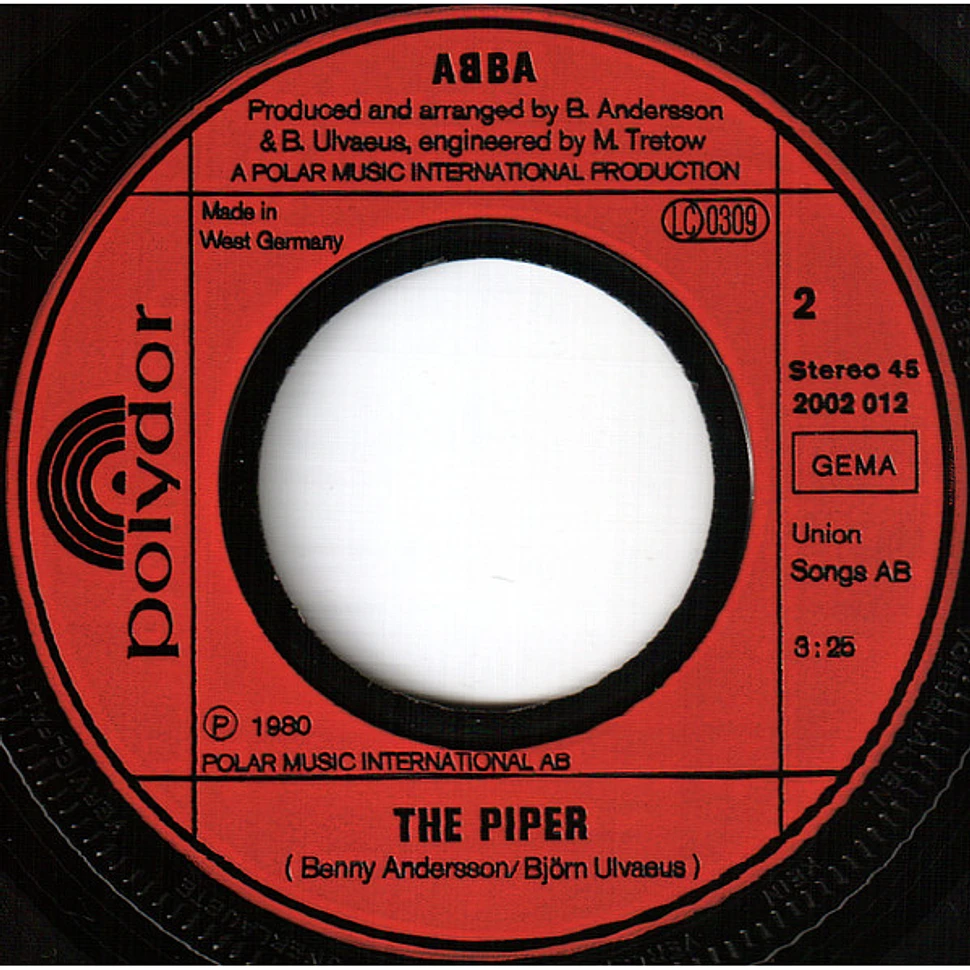 ABBA - Super Trouper / The Piper