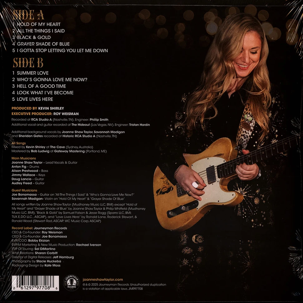 Foto 1: Joanne Shaw Taylor — Black & Gold