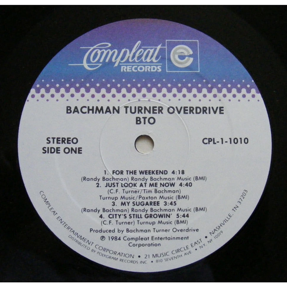 Bachman-Turner Overdrive - BTO