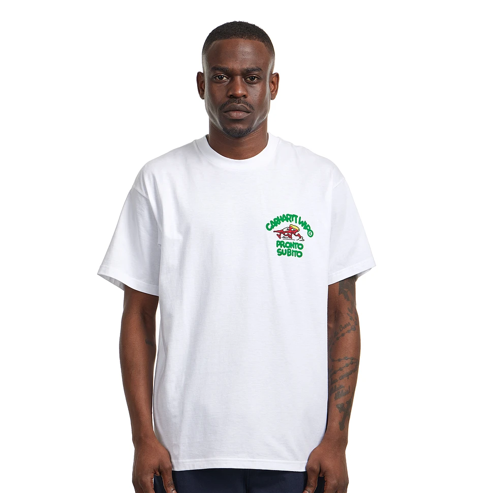 Carhartt WIP - S/S Pronto T-Shirt (White) | HHV