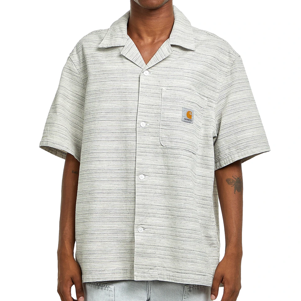 Carhartt WIP - S/S Gellar Shirt "Glenville" Jacquard, 7.8 oz