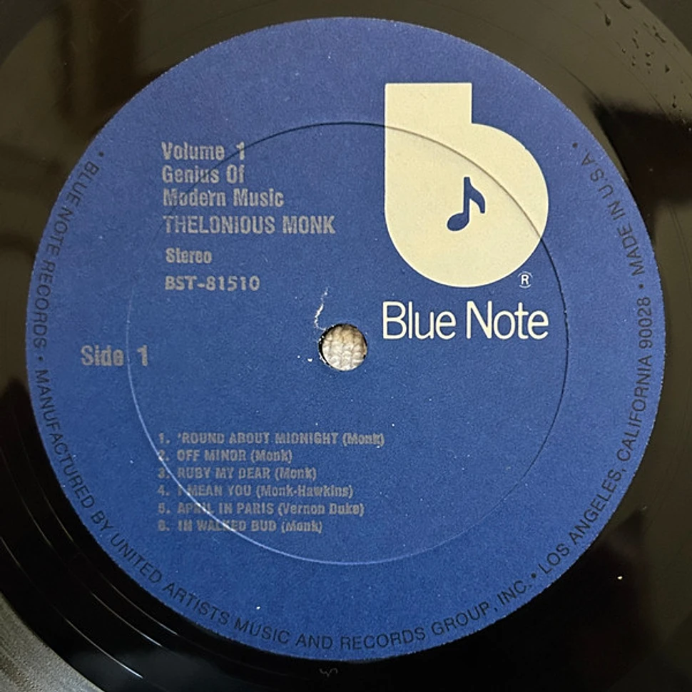 Thelonious Monk - Genius Of Modern Music (Volume One)