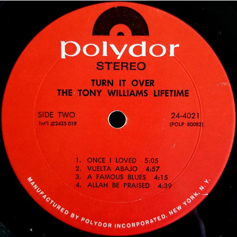 The Tony Williams Lifetime - (Turn It Over)