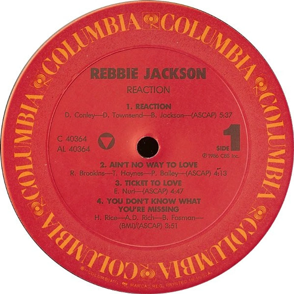 Rebbie Jackson - Reaction