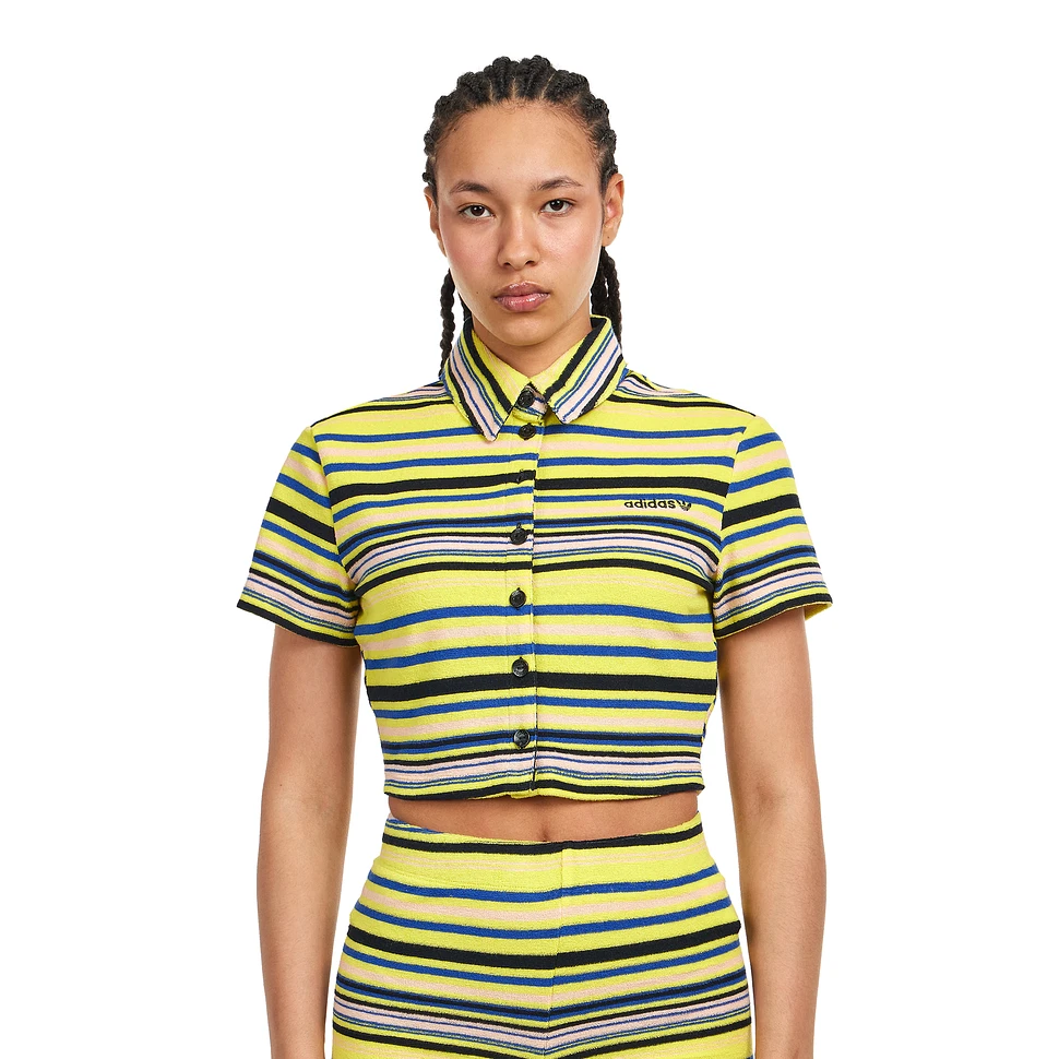 adidas - Towel Button-Up Tee