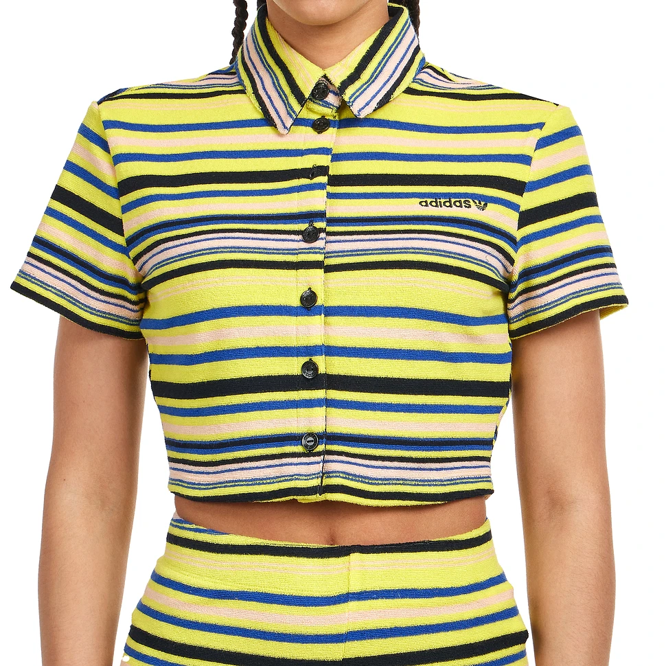 adidas - Towel Button-Up Tee