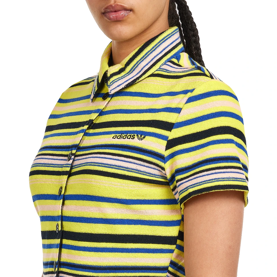 adidas - Towel Button-Up Tee