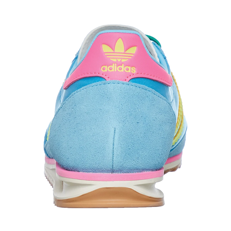 国内配送 adidas SL 72 OG W SKY RUSH/SOLAR YELLOW/LUCID PINK Womens adidas SL 72 OG Athletic Shoe - Sky Rush / Solar