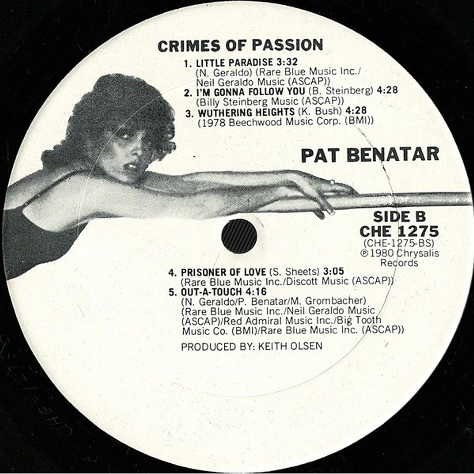 Pat Benatar - Crimes Of Passion