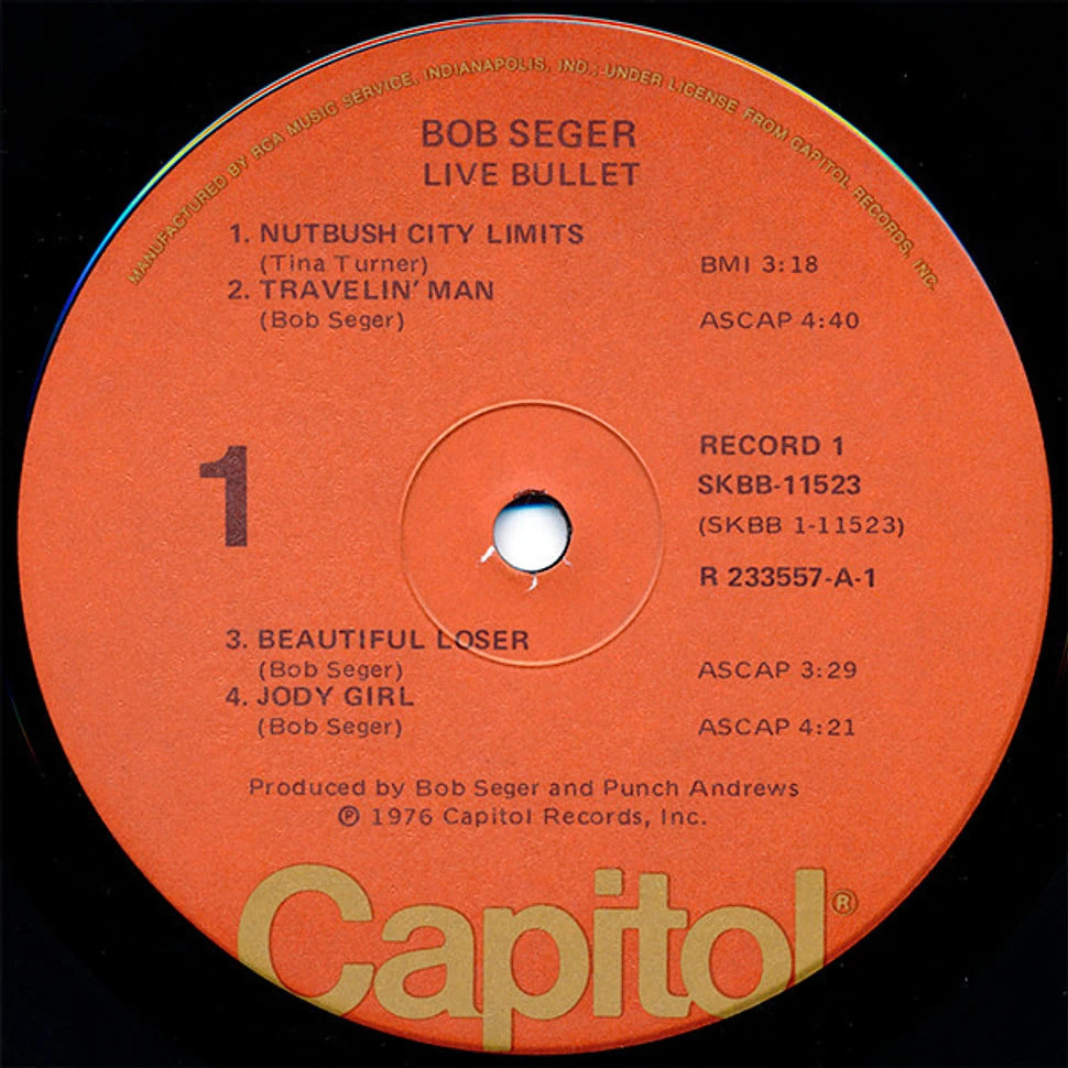 Bob Seger And The Silver Bullet Band - Live Bullet