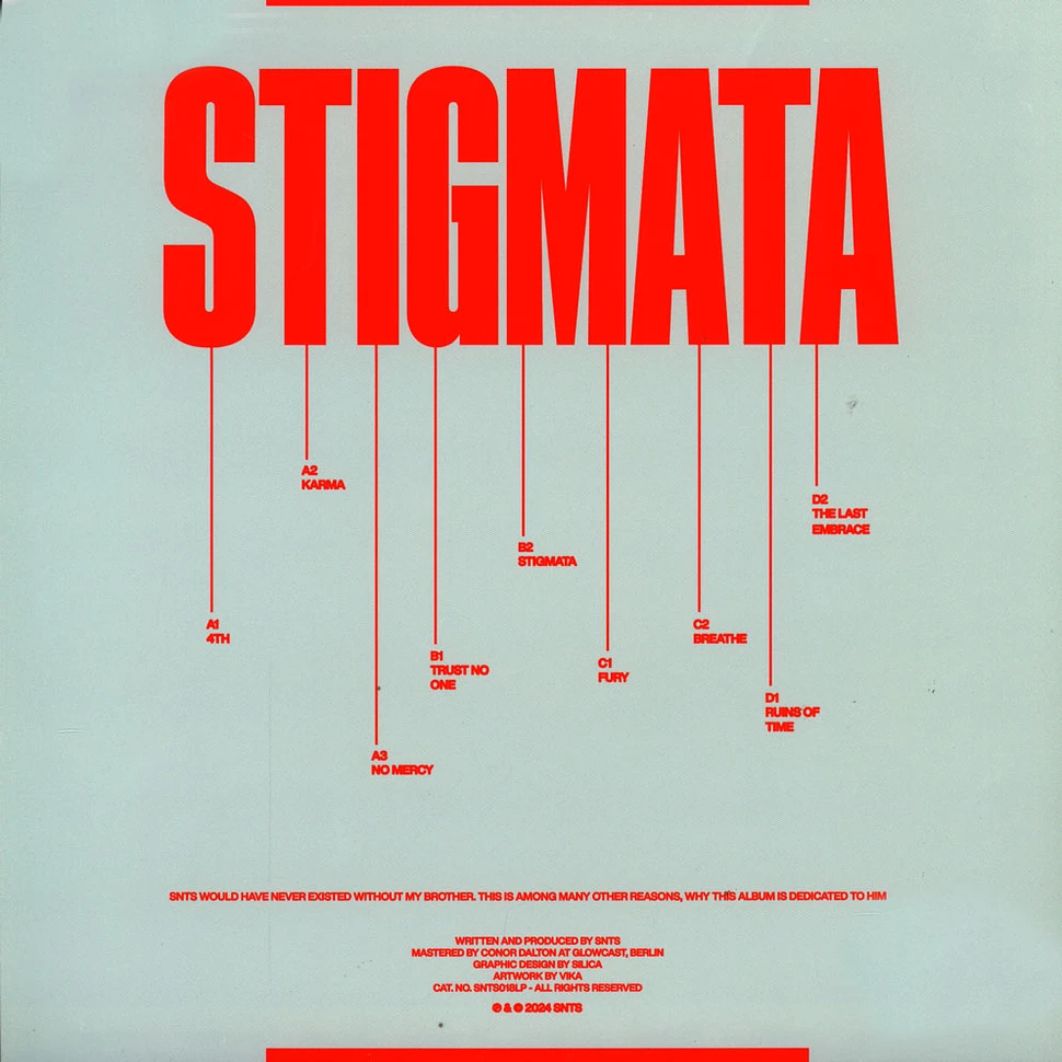 SNTS - Stigmata Red Transparent Vinyl Edition