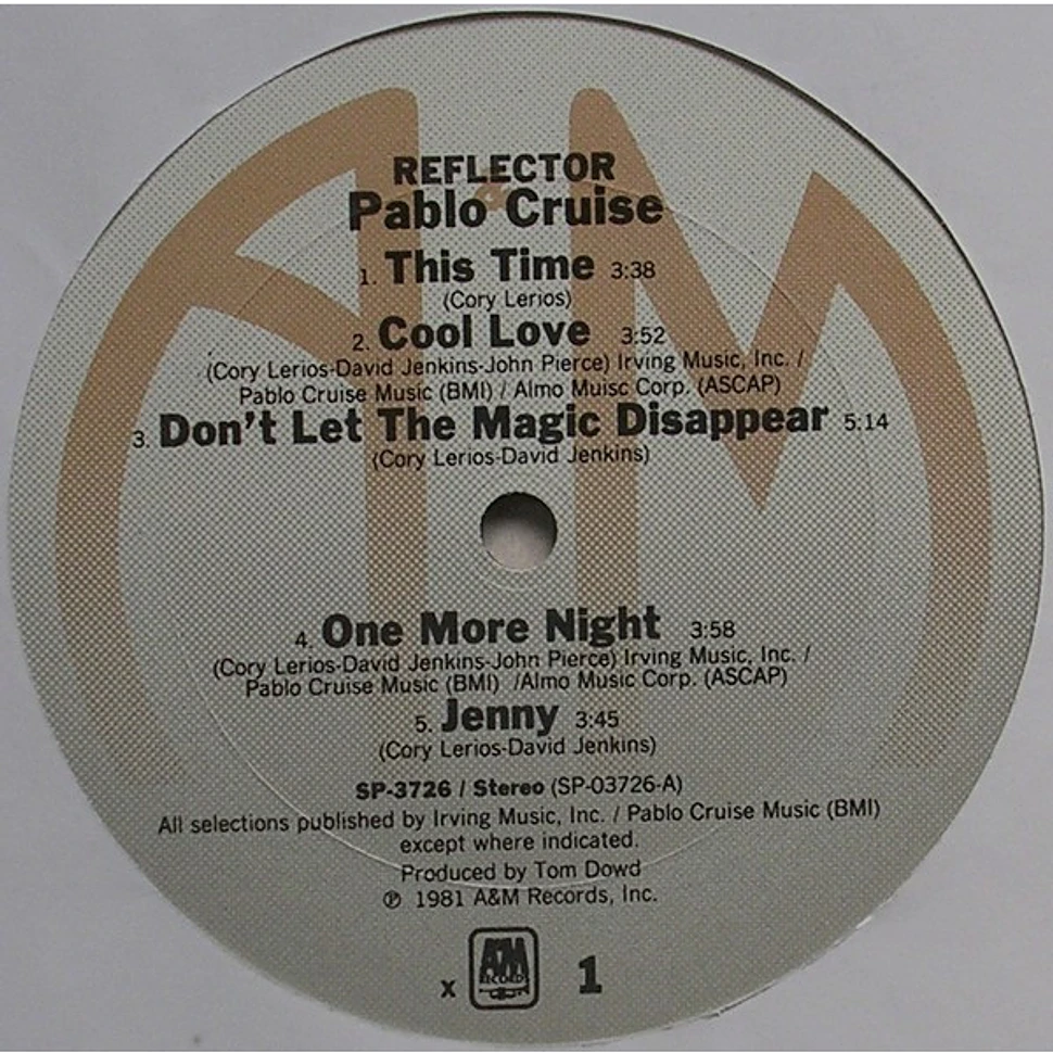 Pablo Cruise - Reflector