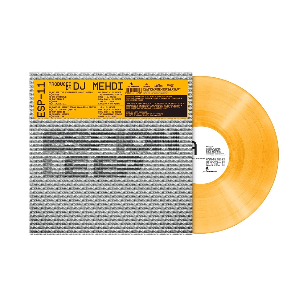 DJ Mehdi - Espion Ep 2025 Repress Orange